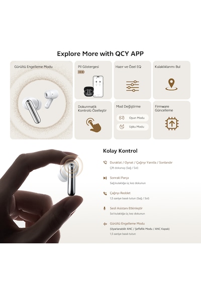 Qcy Melobuds N20 Bluetooth 6.0 Kulakiçi Kulaklık