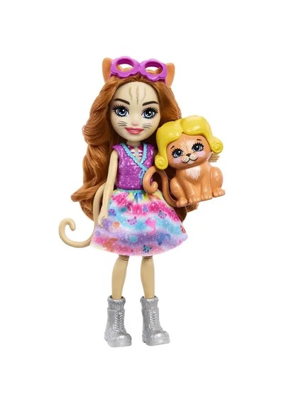 Enchantimals Kedi Temalı Moda Otobüsü HPB34