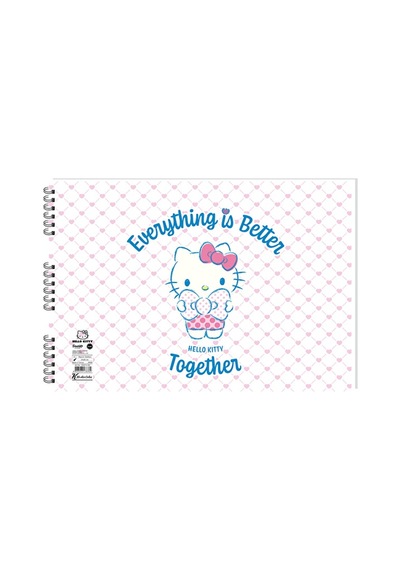 Hello Kitty 25 35 15 Yp. Spiralli Resim Defteri