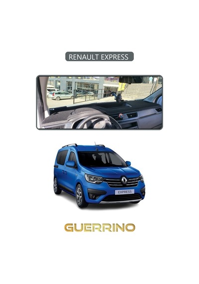 Renault Express Torpido Koruma Halısı Gri Kenar