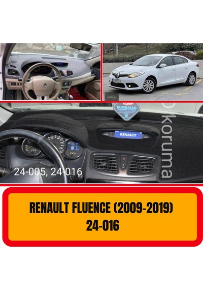 RENAULT FLUENCE 2009-2019 ÖN GÖĞÜS / PANEL /  TORPİDO KORUMASI - KILIFI - HALISI