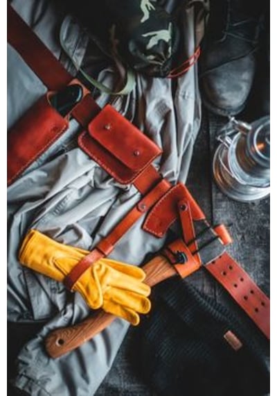 Remus Sanches Bushcraft Outdoor Spor, Kamp, Dana Derisi Eldiven Sarı