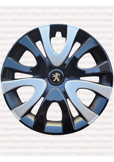 Peugeot 15 Inc Siyah-gri Renkli Jant Kapağı Kırılmaz Pejo 5730g3peugeot