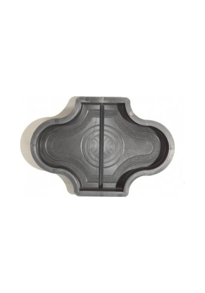 Plastik Parke Taşı Kalıbı Tekli Barok 1 Dikey 1/2 4,5 Cm(10 Ad)