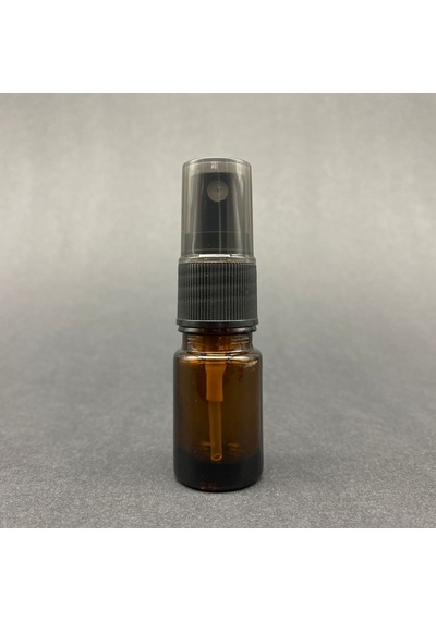 5ml Kahverengi Spreyli Şişe, 12 Adet, Ecza Şişesi, Boş Cam Şişe