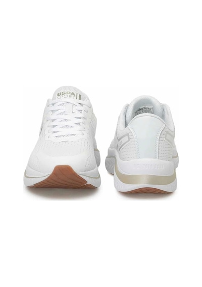 U.S. Polo Assn. U.s Polo Assn.premium Genesis 4fx Kadın Sneaker Ayakkabı Beyaz-rose Uspolo Beyaz