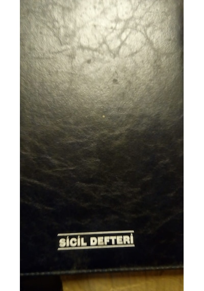 Gülpaş 409 Sicil Defteri 25x35 CM 100 Yp. Suni Deri