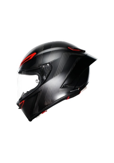 Agv Pista Gp Rr Carbon Motosiklet Kaskı Kırmızı - Siyah