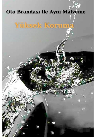 Bebek Arabası Branda - Koruyucu Örtü - Su Geçirmez Tozdan Korur Gri