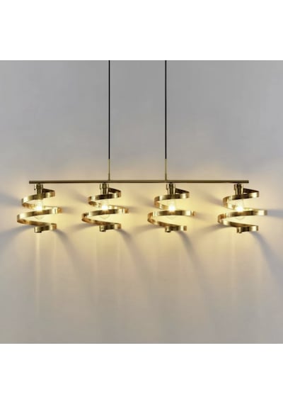 Cassia Sıralı Yemek Masası Avize Ra-avz- 7523-90-64 Eskitme