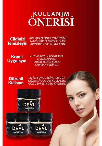 Devu Cleopatra Collagen Yüz Maskesi 100 ML
