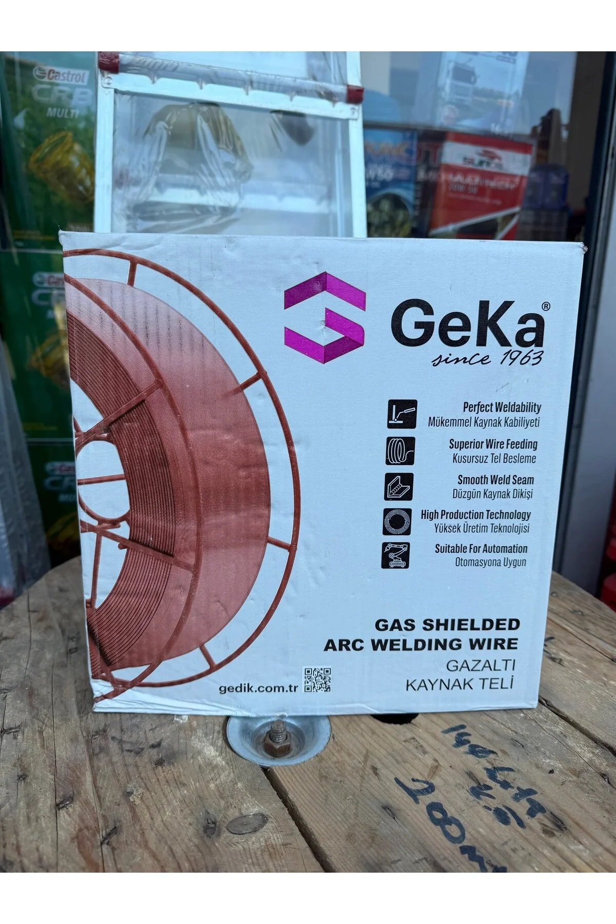 Gazaltı Kaynak Teli 1.00 Mm 15 Kg Bs300 Mıg/mag Kaynak Teli