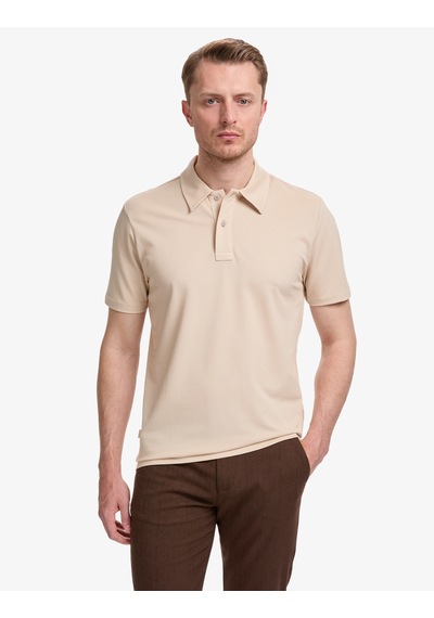 Pierre Cardin Erkek Bej Tişört 50321157-vr011
