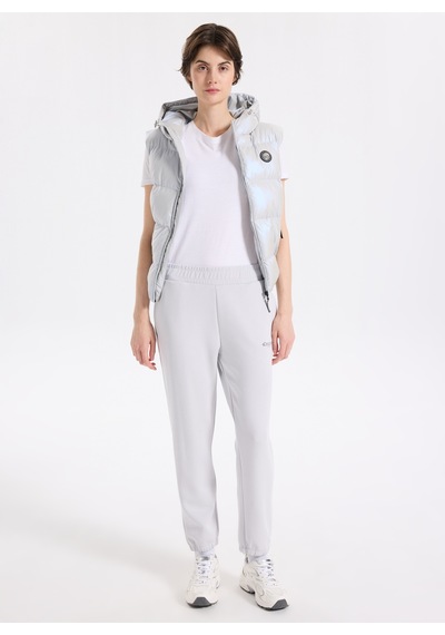 Discovery Expedition D3wl-ea3 Gri Regular Fit Kadın Sweatpant