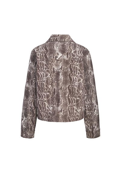 Jack & Jones Kadin Cep Detayli Desenli Gömlek Ceket - Sarah - 12280825 Bracken