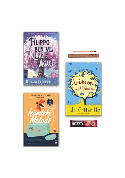 Genç Timaş Filippo Ben ve Kiraz Ağacı - İçimdeki Melodi - Limon Kütüphanesi Set 3 Kitap