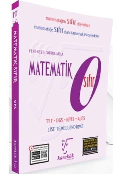 Karekök Yayınları Matematik Sıfır (497404071)
