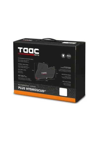 Taac Cover Plus Hydroscud Su Geçirmez Motosiklet Brandası Siyah