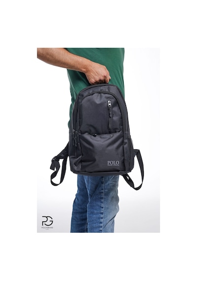 Orijinal Unisex Çok Gözlü Su Geçirmez Spor Kurs Laptop Gezi Seyahat Ve Günlük Kullanım Sırt Çantası siyah