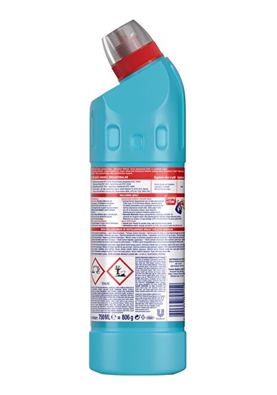 Domestos Çamaşır Suyu Yoğun Kıvamlı Okaliptus Ferahlığı 750 Ml X6 Diğer