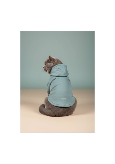 Kapüşonlu Kedi Köpek Kıyafeti Sweatshirt Hoodie Evcil Hayvan Giysisi