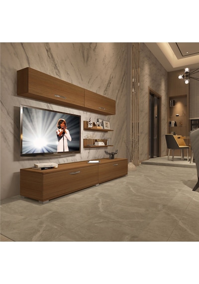 Decoraktiv Eko 5 Slm Std Tv Ünitesi Tv Sehpası Ceviz