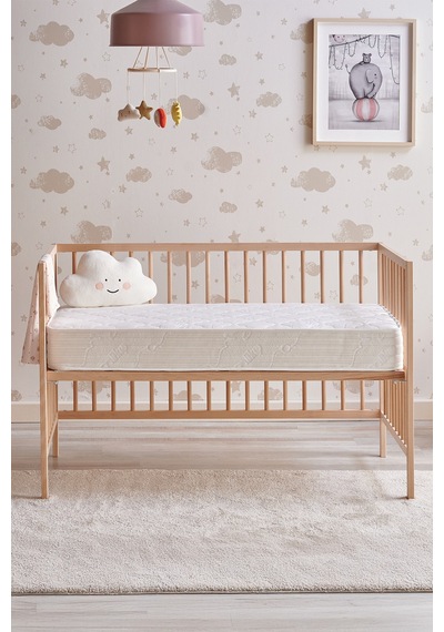 Yataş Mini Dreamy Baby Sıvı Geçirmez Alezli Dht Yaylı Bebek Yatağı, 70x180 CM
