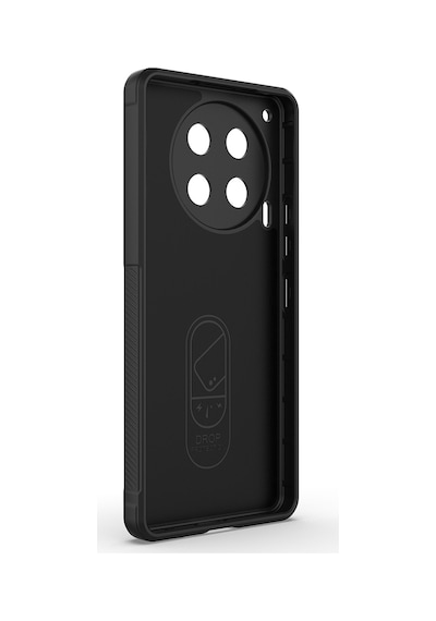 Rba Aksesuar Tecno Camon 30 4g Kılıf Esnek Tpu Oyuklu Arka Yüzey Tasarımlı Rba Etnik Silikon Kapak - Siyah Siyah