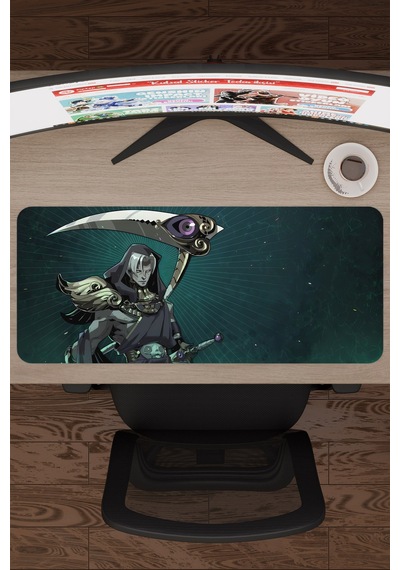 Hades Kaymaz Dikişli Kauçuk Oyuncu Mousepad V5 - 70x30 Xl Gaming Mouse Pad Fare Altlığı