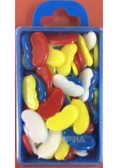 Sayı Fasulyesi Plastik Kutulu Yıldızlar