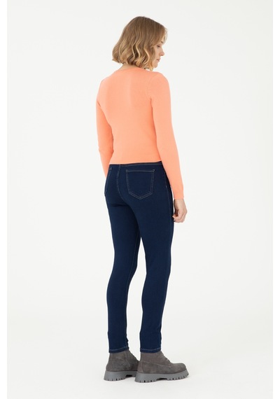 U.s. Polo Assn. Kadın Mavi Pantolon Jean 50296013-dn0013 Blue Rınse