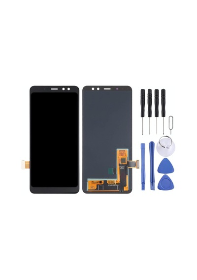 Samsung Uyumlu Galaxy A8 2018 A530 Oled Lcd Ekran Dokunmatik Siyah Oled