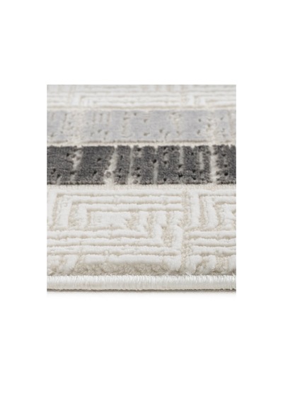 Elvey Home 7107 K.gri Modern Desen Doğal Taban Koridor Mutfak Çocuk Oturma Odası Salon Halı Yolluk 7107gri