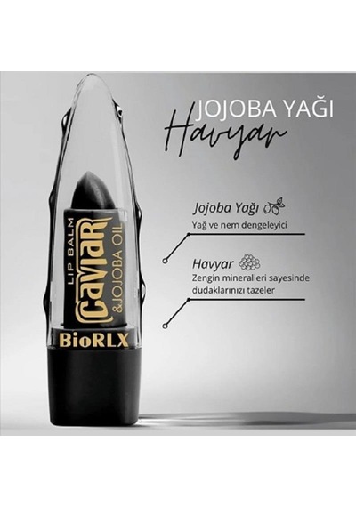 Biorlx Lip Balm Caviar Jojoba Oil