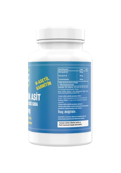 Ncs Alfa Lipoik Asit 200Mg 90 Tablet