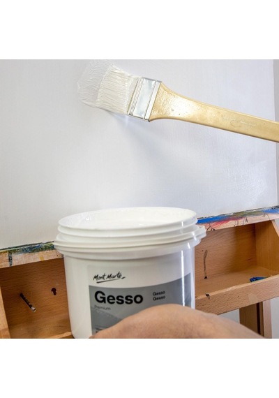 Premium Gesso Evrensel Astar 1,89 Ml 1,89 L , Akrilik Boya, Yağlı Boya, Renkli Kalemler, Pasteller, Grafit Ve Kömür İçin Uygun