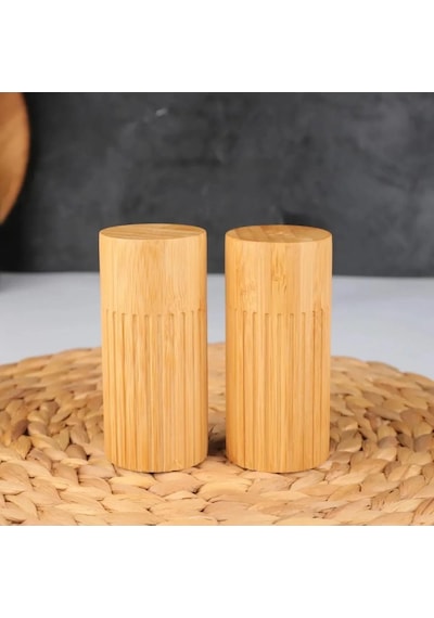 Mien Bambu Tuzlu Biberlik Mıen-7b05 Ahşap