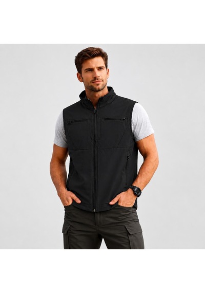 Koldaşlar Tactical Çok Cepli Outdoor Yelek Gri