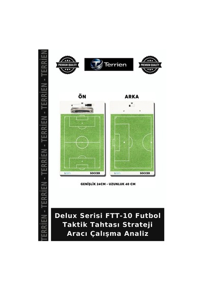 Premium Analiz Lider Strateji Aracı Ftt-10 Futbol Taktik Tahtası Belirtilmemiş