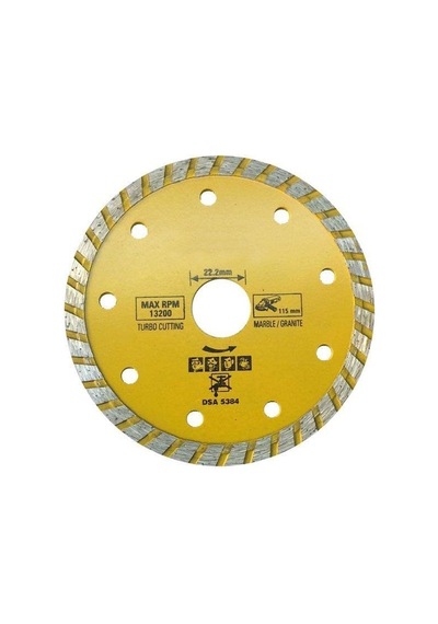 Turbo Elmas Mermer Granit Kesici 115 MM