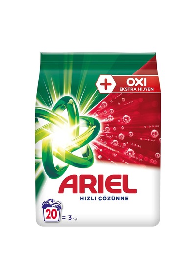 Oxi Extra Hijyen 3 Kg Toz Çamaşır Deterjanı