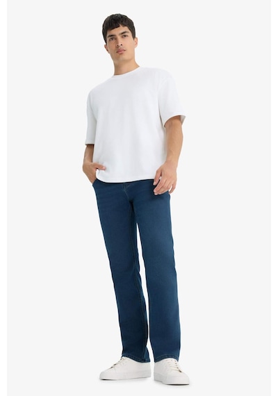 Defacto Sergio Regular Fit Normal Bel Boru Paça Jean Pantolon Y0369az25wnnm83 İndigo-nm83