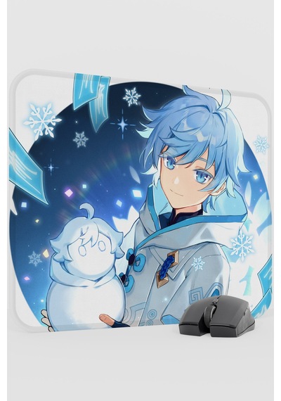 Chongyun Genshin Impact Anime Gacha V2 - 48x40 Xl Gaming Mouse Pad Fare Altlığı