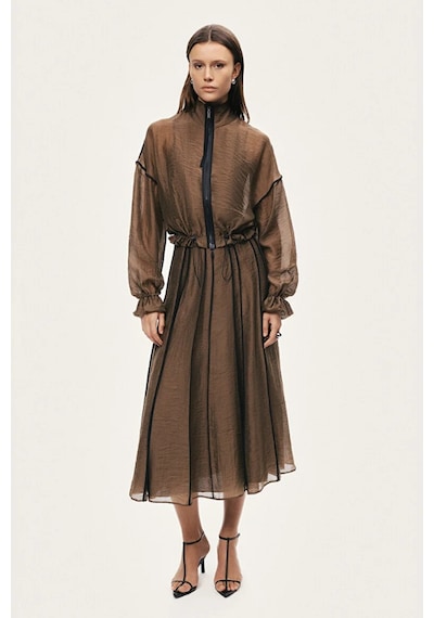 N26yn4258 Nocturne Etek CAMEL