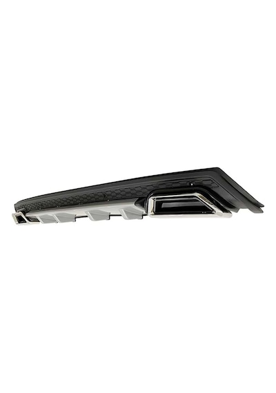 Vw Passat B7 2010-2014 Gri Krom Kare Egzozlu Difüzör Difizör Mat Siyah