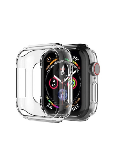 Microsonic Apple Uyumlu  Watch Se 40Mm Kılıf 360 Full Round Şeffaf
