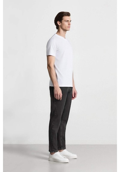 DeFacto %100 Pamuk Slim Cropped Fit Dar Kalıp Normal Bel Dar Paça Jean Pantolon D8766AX24AUNM36 DeFacto %100 Pamuk Slim Cropped Fit Dar Kalıp Normal Bel Dar Paça Jean Pantolon D8766AX24AUNM36