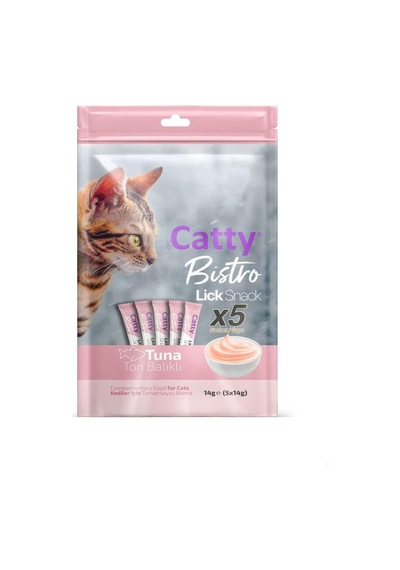 Catty Bistro Ton Balıklı Yavru Kedi Krema Ödülü 5 X 14 Gr