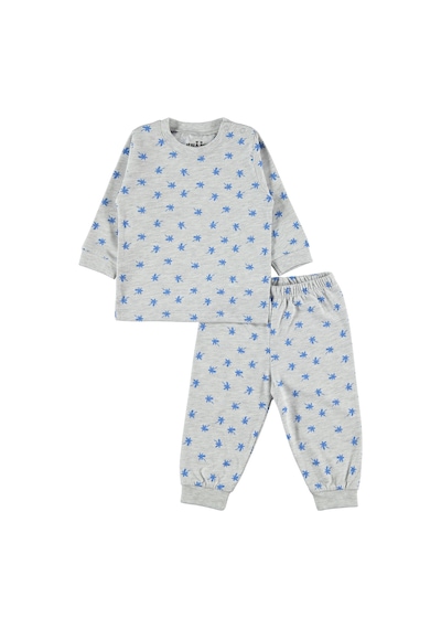 Civil Baby Kujju Erkek Bebek Pijama Takımı 6-18 Ay Gri