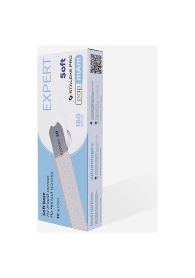 Staleks Expert 20 Yedek Papmam Beyaz Törpüler Yumuşak Taban 180 Grit 25 Adet Dfce-20-180/25w
